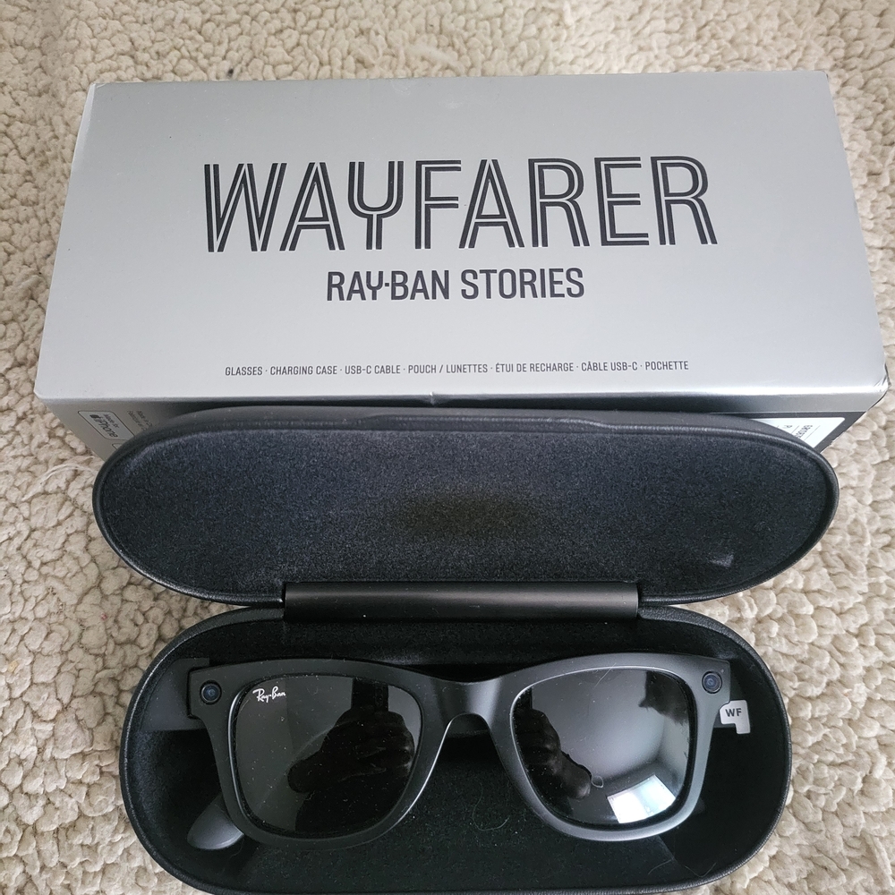 Ray-Ban Stories Black Sunglasses